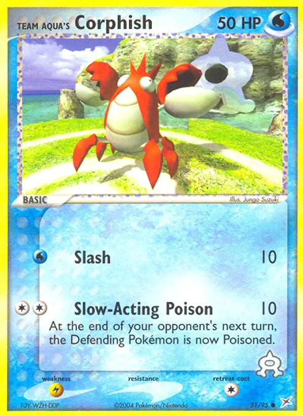 Team Aquas Krebscorps (EX Team Magma vs Team Aqua 051)