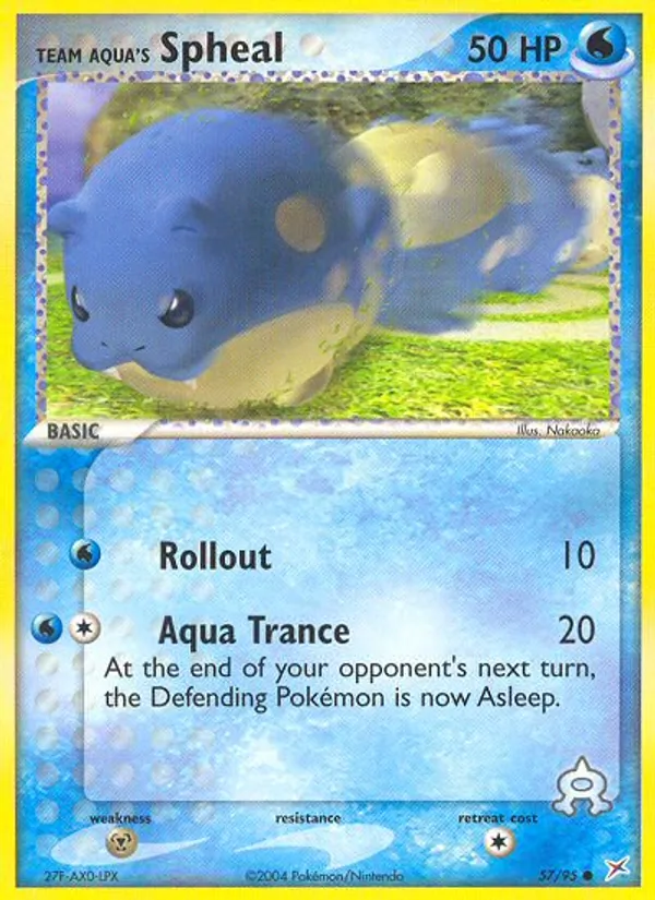 Team Aquas Seemops (EX Team Magma vs Team Aqua 057)