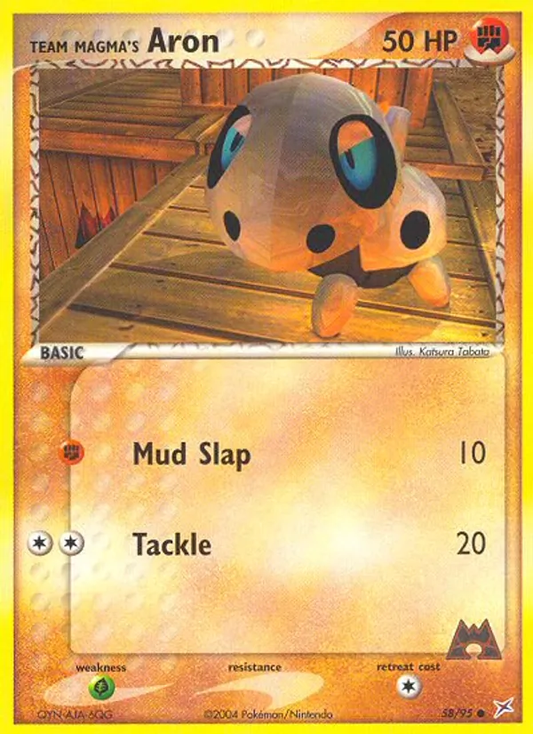 Team Magmas Stollunior (EX Team Magma vs Team Aqua 058)