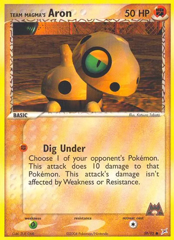 Team Magmas Stollunior (EX Team Magma vs Team Aqua 059)