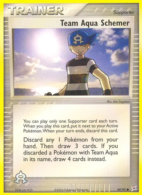 Team Aqua Intrigant (EX Team Magma vs Team Aqua 069)