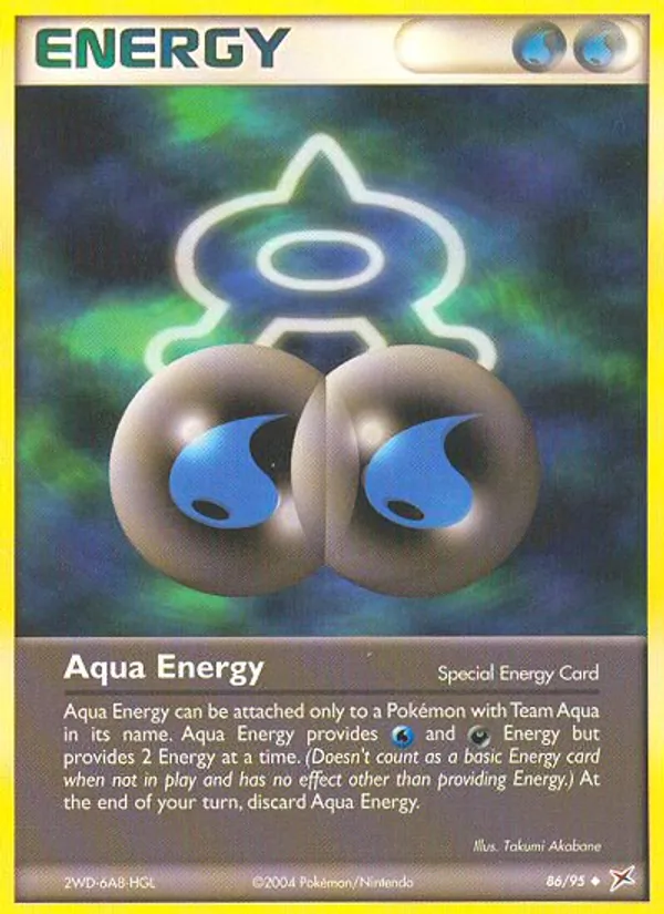 Aqua-Energie (EX Team Magma vs Team Aqua 086)