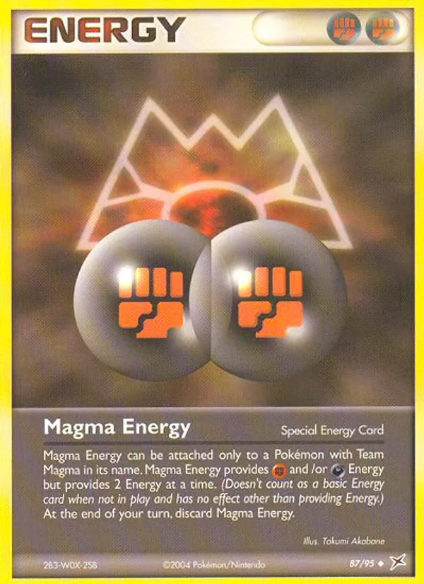 Magma-Energie (EX Team Magma vs Team Aqua 087)