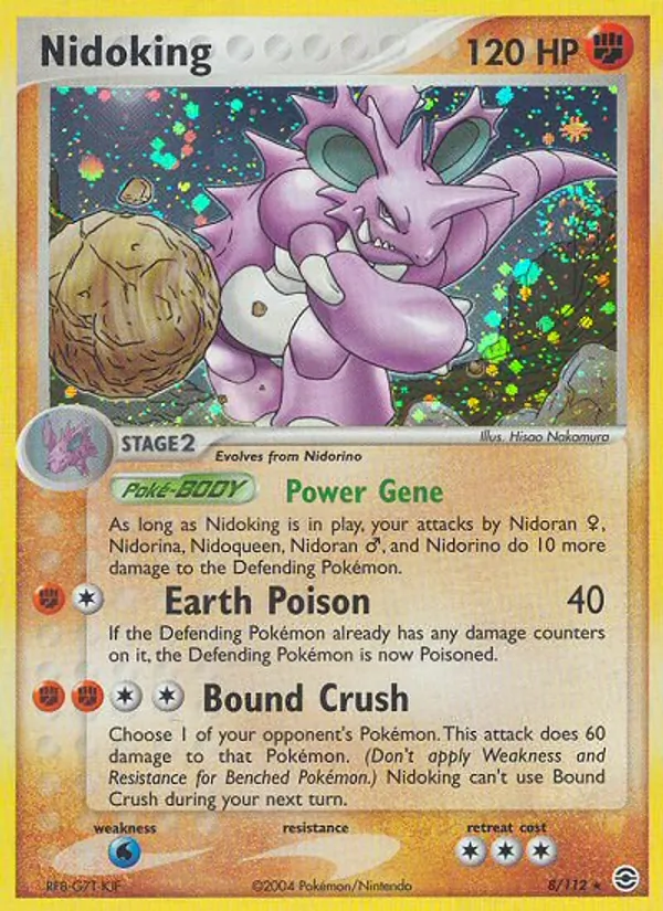 Nidoking (EX Feuerrot & Blattgrün 008)