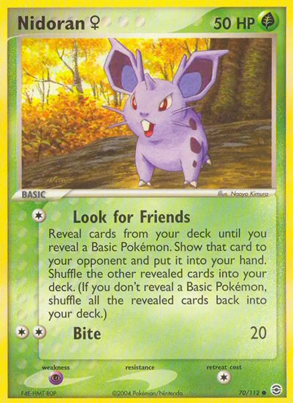 Nidoran W (EX Feuerrot & Blattgrün 070)