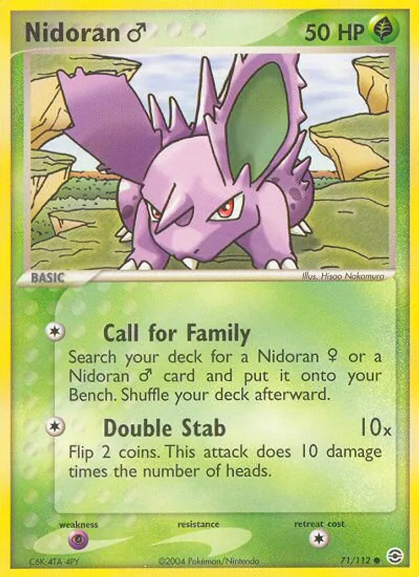 Nidoran M (EX Feuerrot & Blattgrün 071)