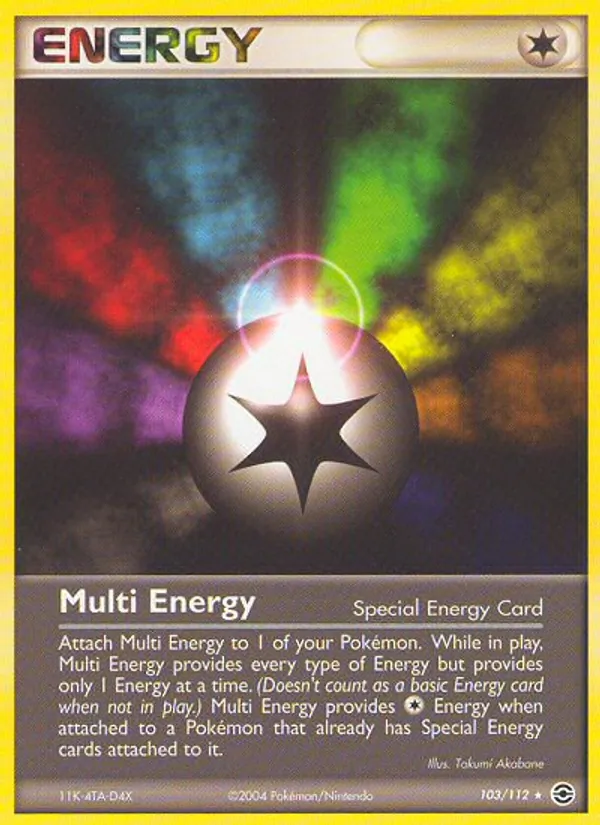 Multi-Energie (EX Feuerrot & Blattgrün 103)