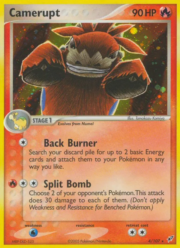 Camerupt (EX Deoxys 004)
