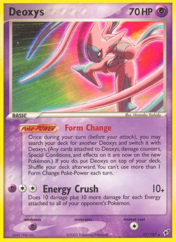 Deoxys (EX Deoxys 017)