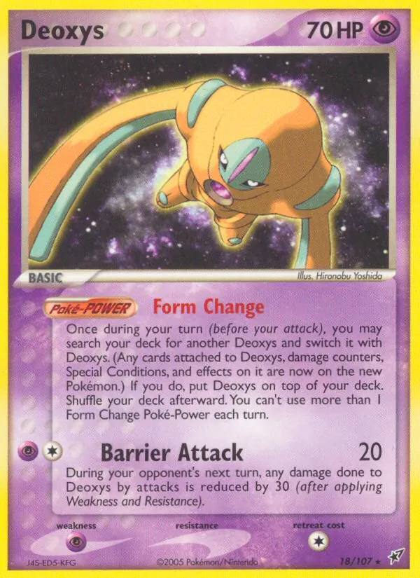 Deoxys (EX Deoxys 018)