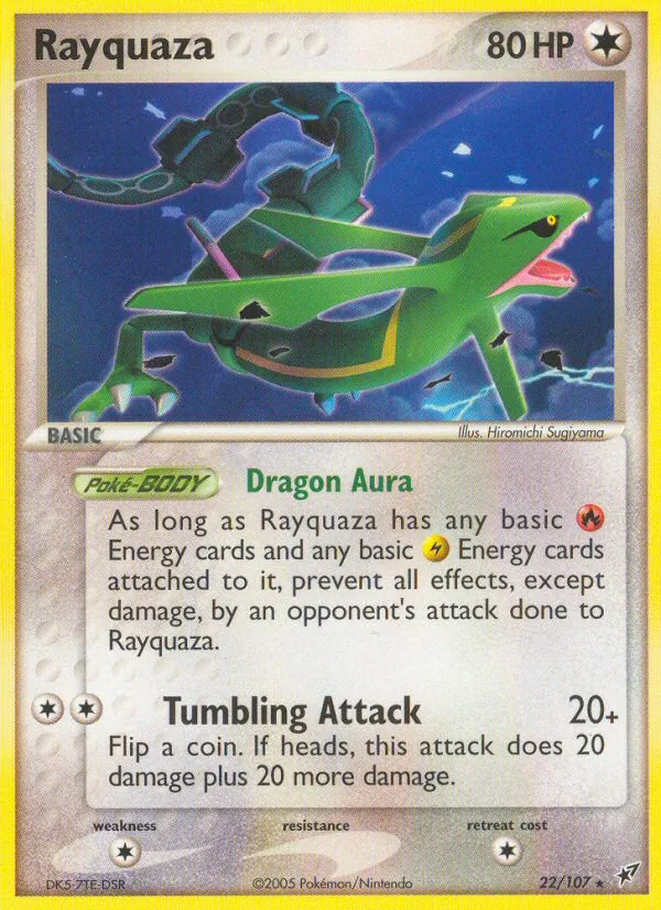 Rayquaza (EX Deoxys 022)