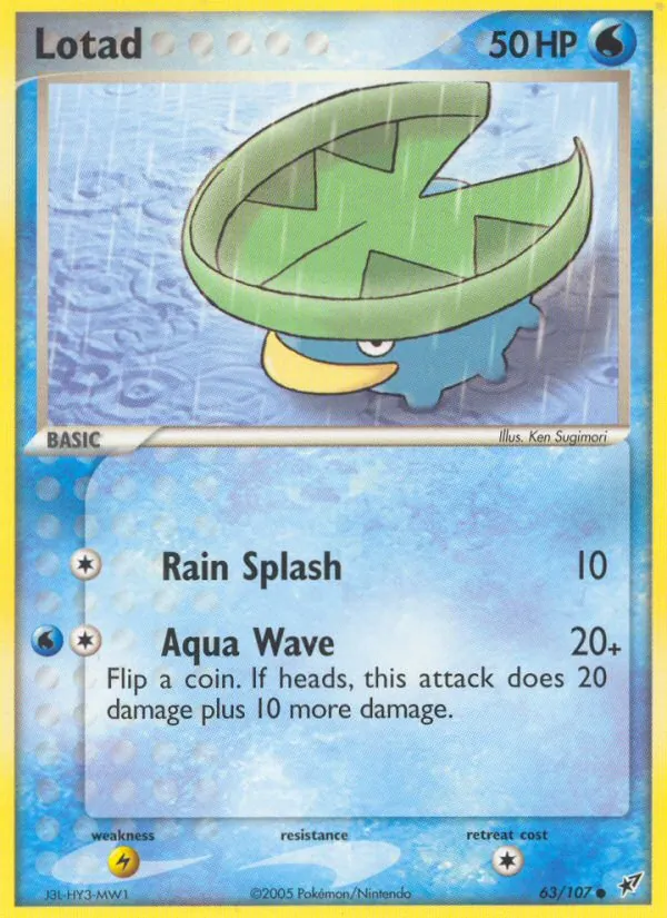 Loturzel (EX Deoxys 063)