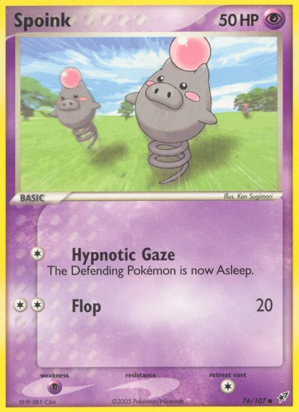 Spoink (EX Deoxys 076)