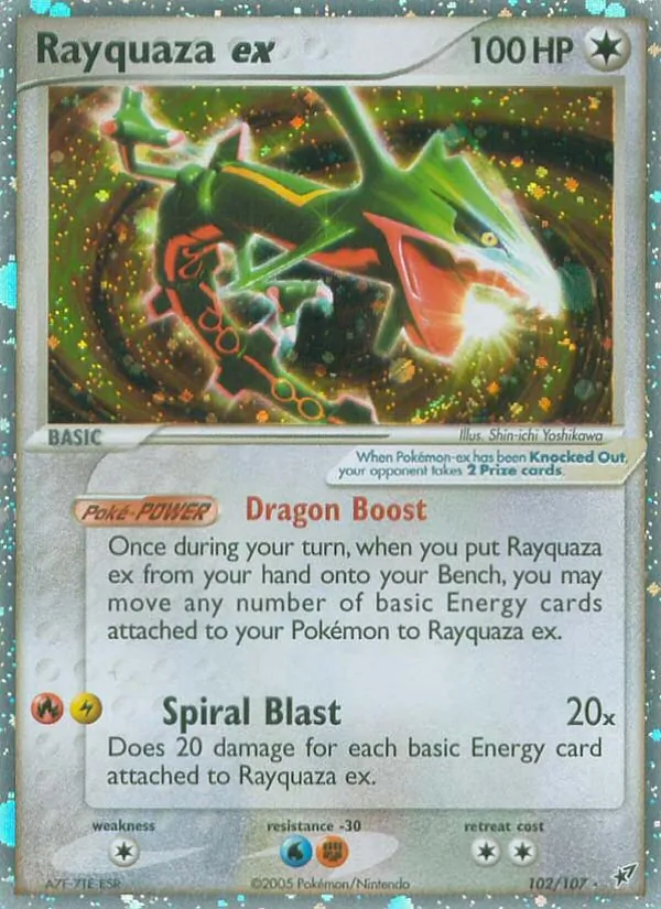 Rayquaza-ex (EX Deoxys 102)