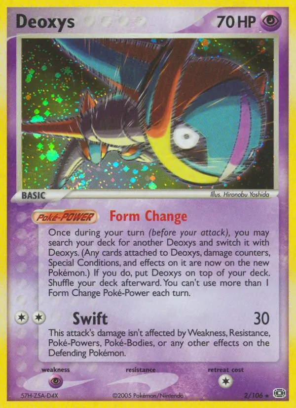 Deoxys (EX Smaragd 002)