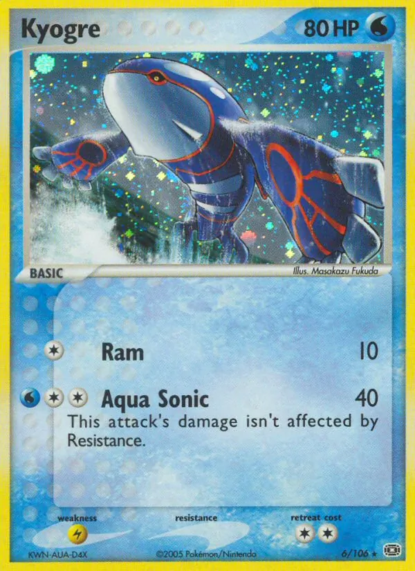 Kyogre (EX Smaragd 006)