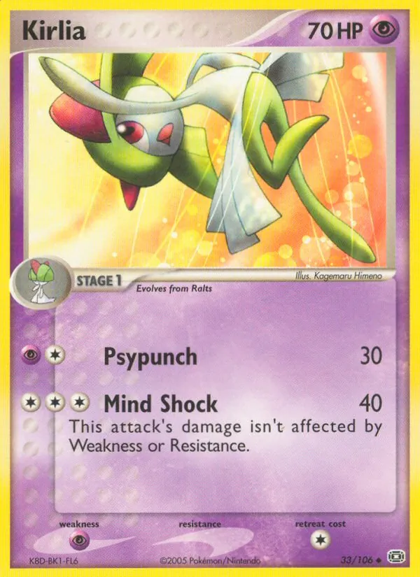 Kirlia (EX Smaragd 033)