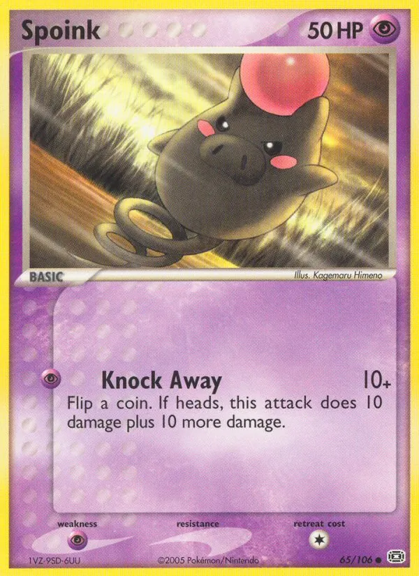 Spoink (EX Smaragd 065)