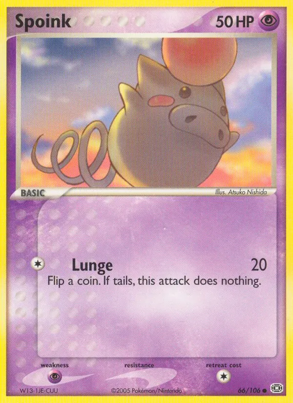 Spoink (EX Smaragd 066)
