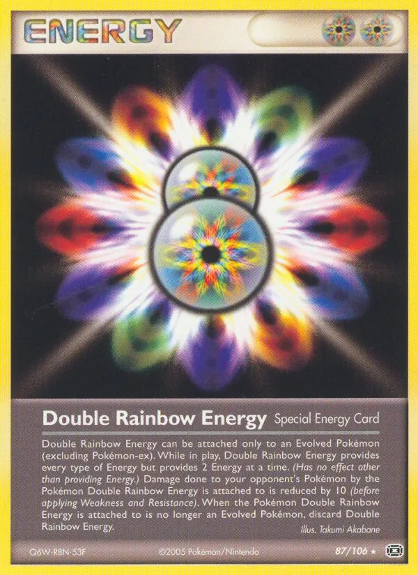 Doppelte Regenbogen Energie (EX Smaragd 087)