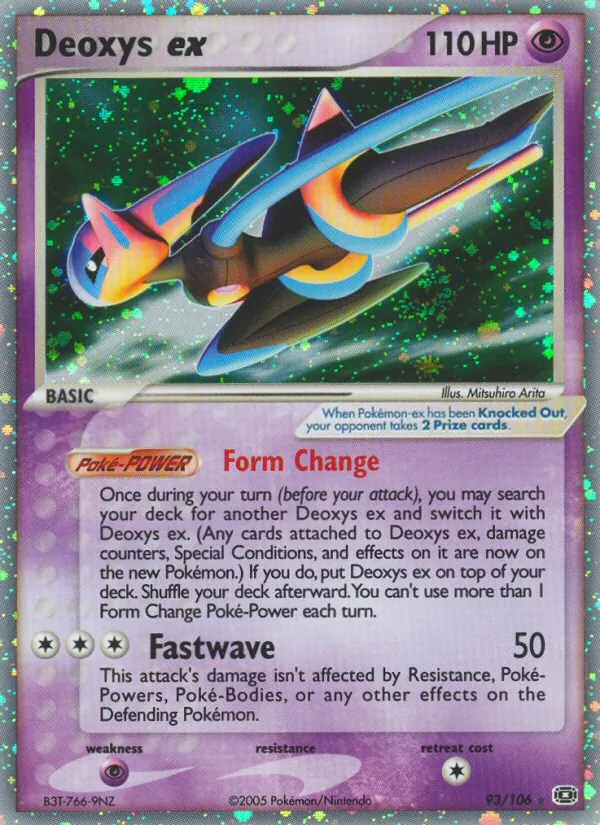 Deoxys-ex (EX Smaragd 093)