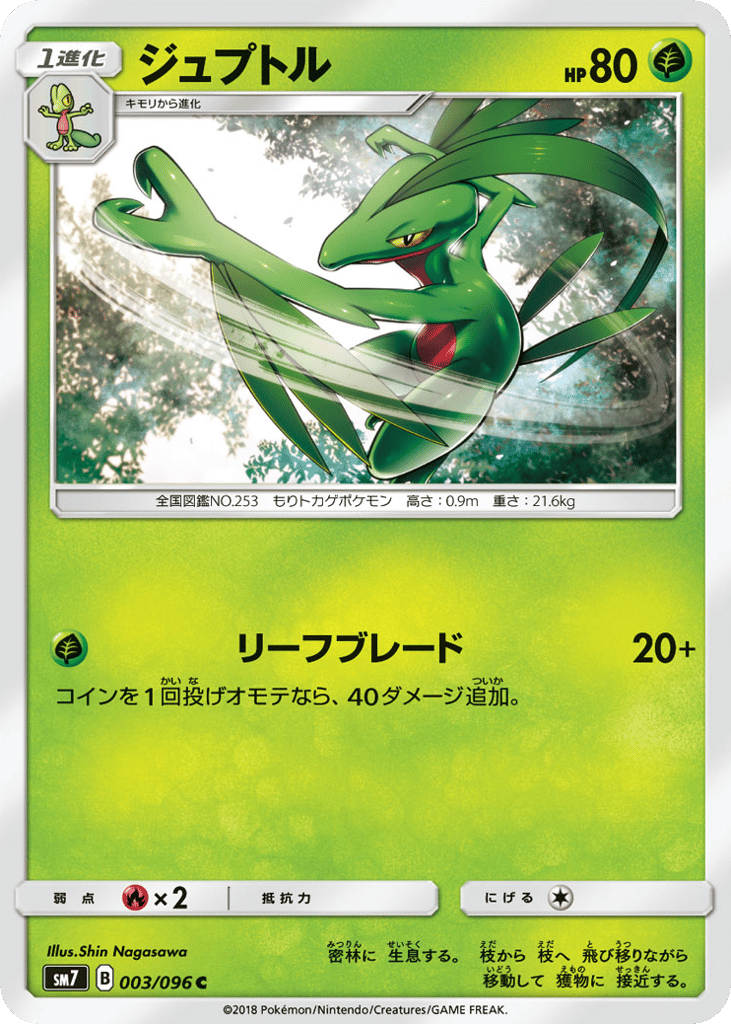 Grovyle (SM7: Sky-Splitting Charisma 003)