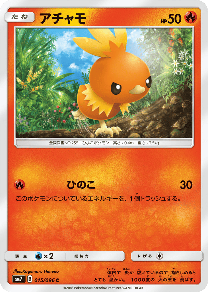 Torchic (SM7: Sky-Splitting Charisma 015)