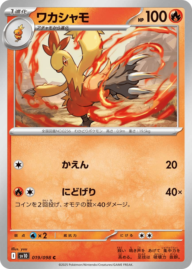 Combusken (SV10: The Glory of Team Rocket 019)
