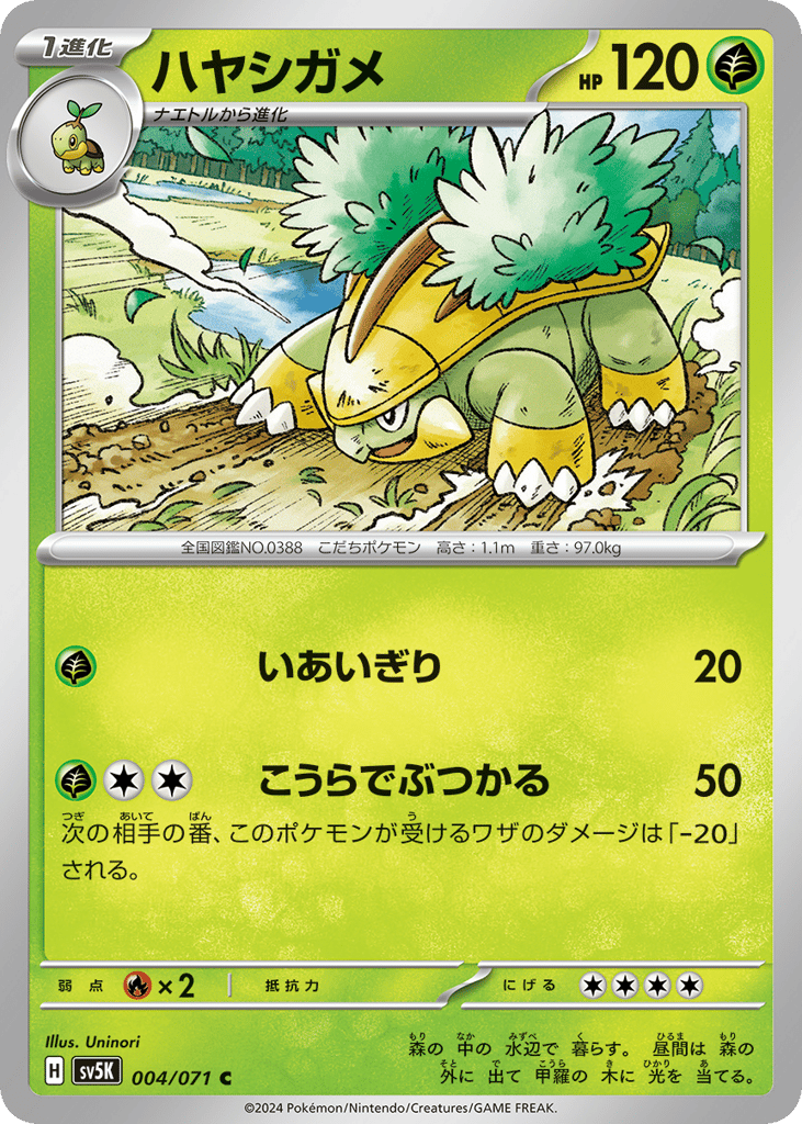 Grotle (SV5K: Wild Force 004)