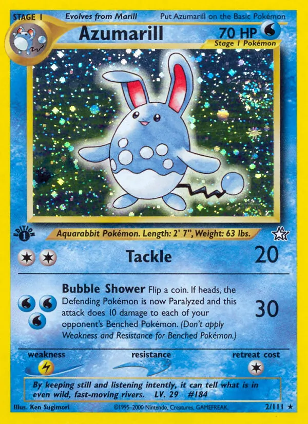 Azumarill (Neo Genesis 002)