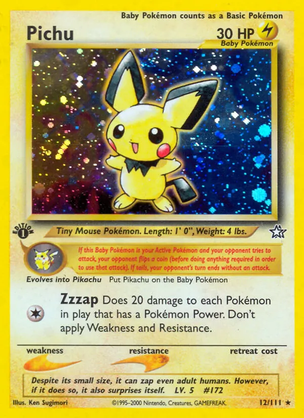 Pichu (Neo Genesis 012)
