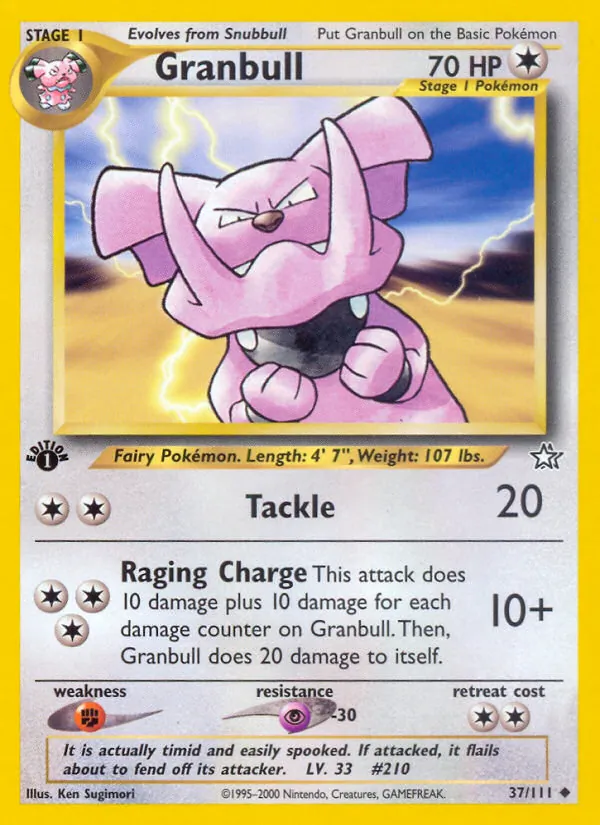 Granbull (Neo Genesis 037)