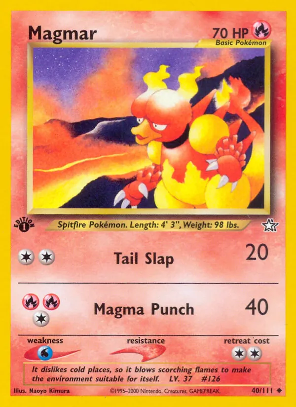 Magmar (Neo Genesis 040)
