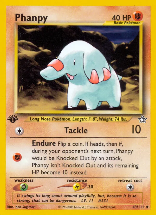 Phanpy (Neo Genesis 043)