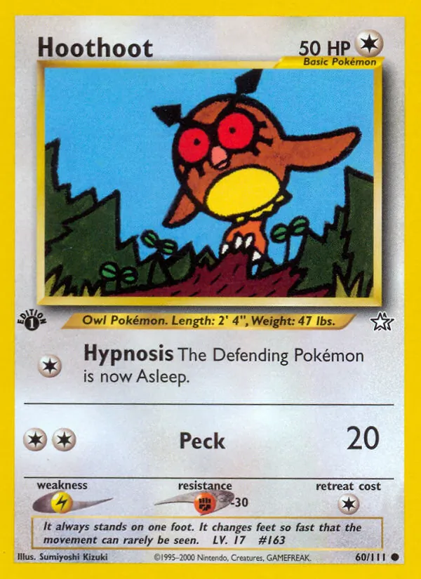 Hoothoot (Neo Genesis 060)