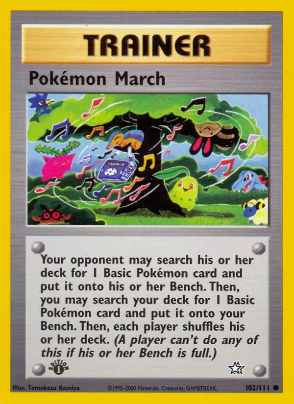 Pokémon Marsch (Neo Genesis 102)