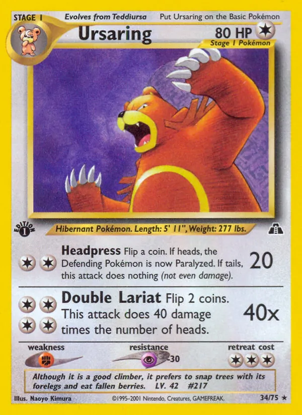 Ursaring (Neo Entdeckung 034)