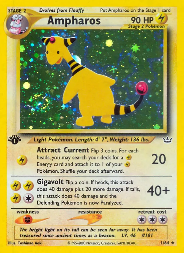Ampharos (Neo Revelation 001)