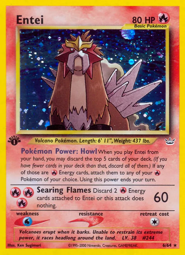 Entei (Neo Revelation 006)
