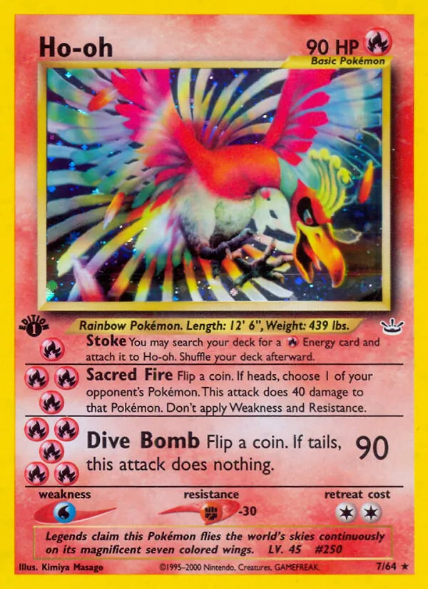 Ho-oh (Neo Revelation 007)