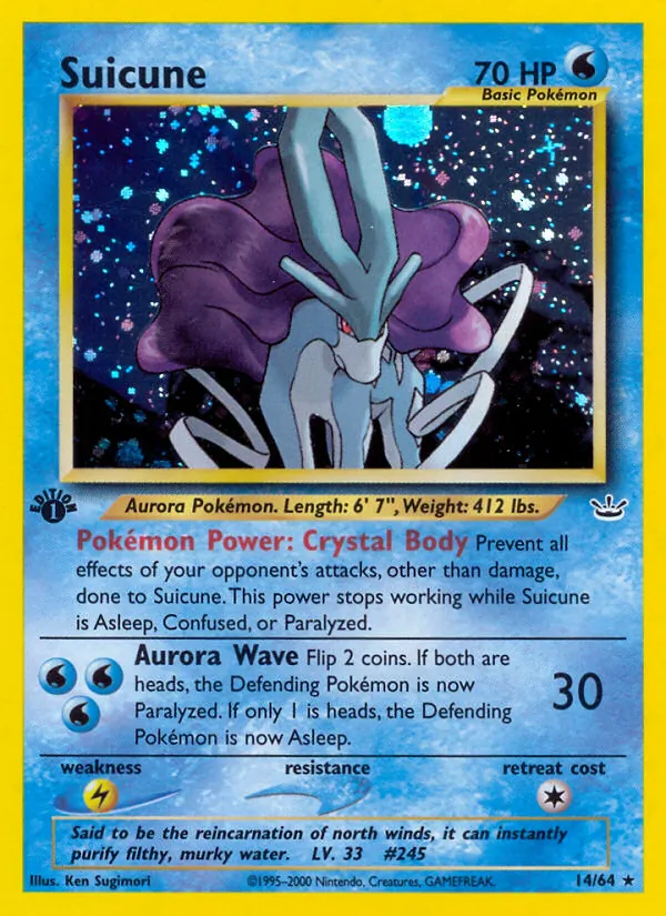 Suicune (Neo Revelation 014)