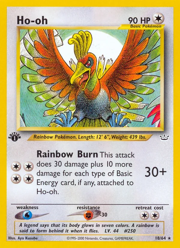 Ho-oh (Neo Revelation 018)