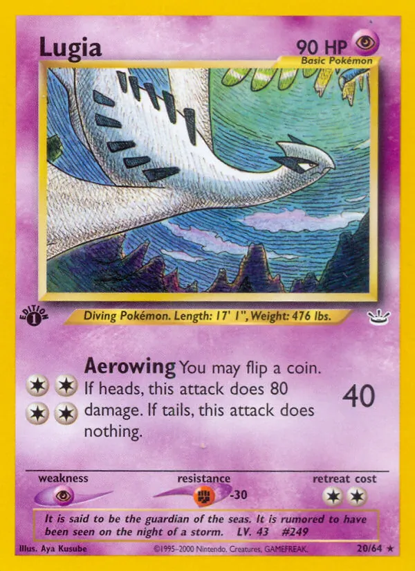 Lugia (Neo Revelation 020)