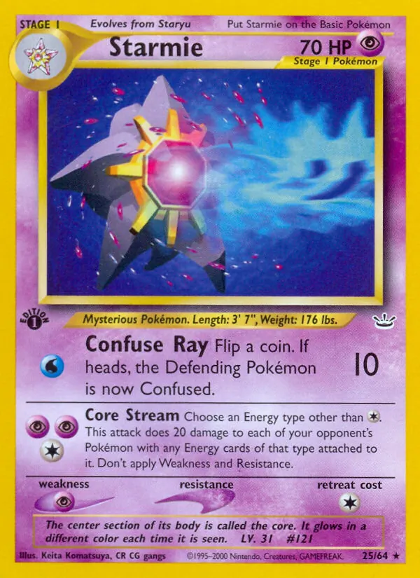 Starmie (Neo Revelation 025)