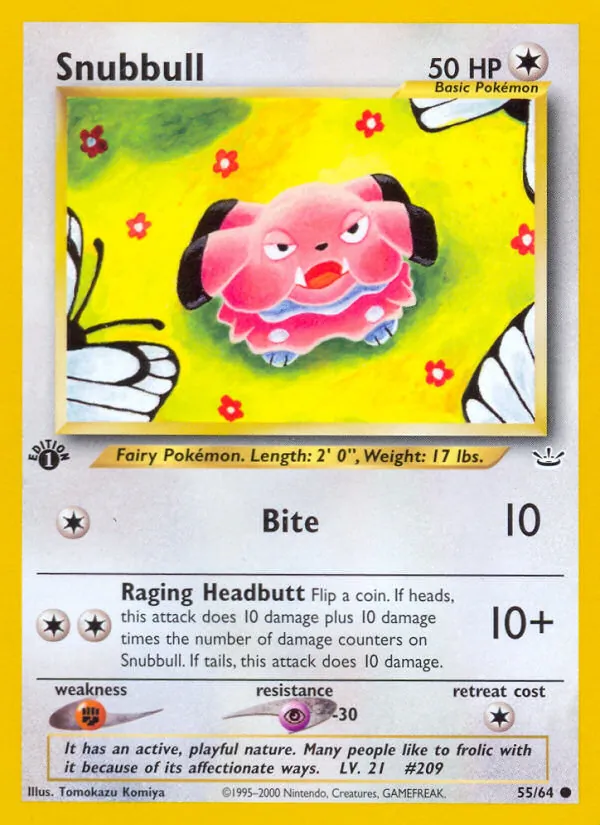 Snubbull (Neo Revelation 055)
