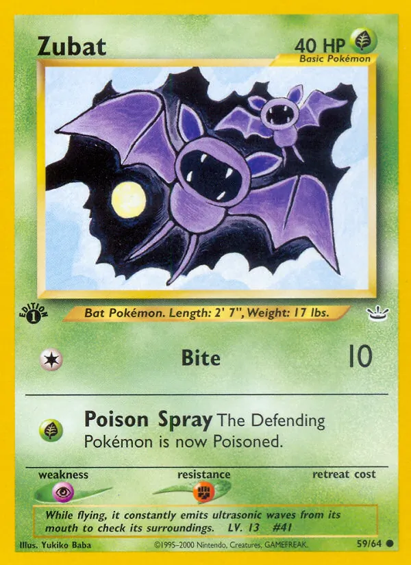 Zubat (Neo Revelation 059)