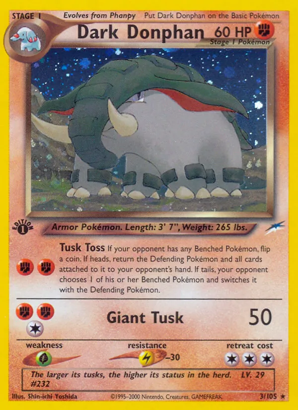 Dunkles Donphan (Neo Destiny 003)