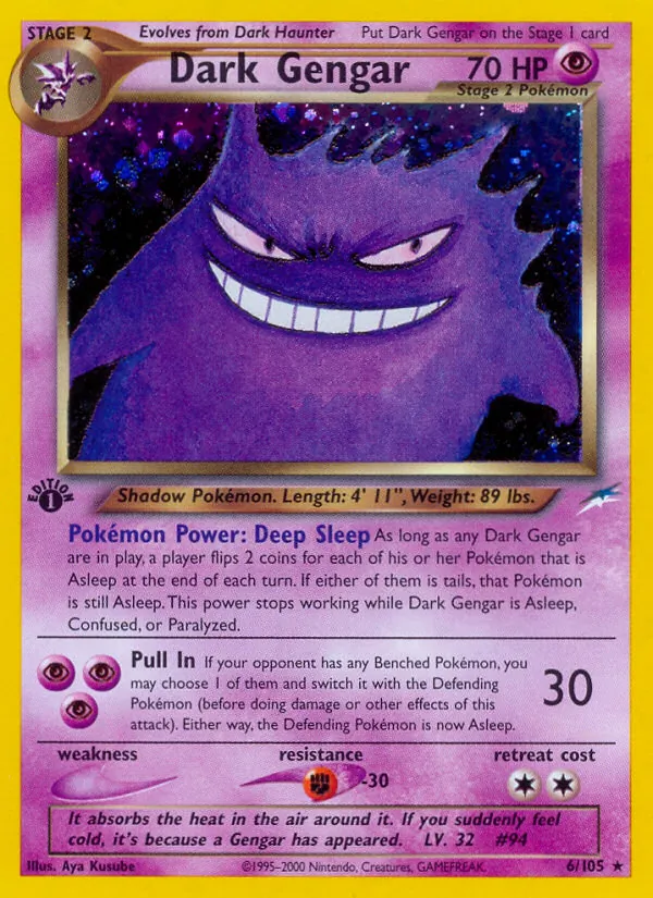 Dunkles Gengar (Neo Destiny 006)