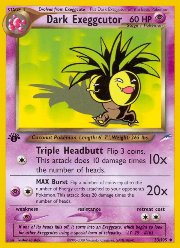 Dunkles Kokowei (Neo Destiny 033)