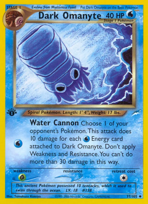 Dunkles Amonitas (Neo Destiny 037)